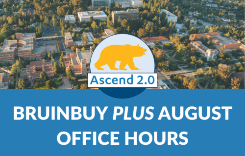 BruinBuy Plus August Office Hours Web Image